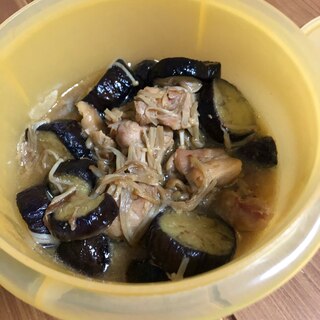 茄子と鶏肉のさっぱり煮